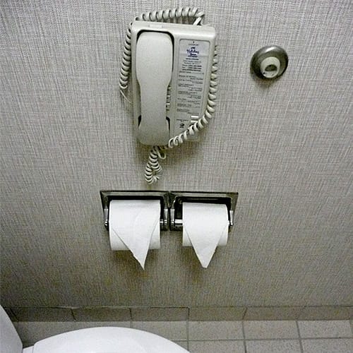 Hotel Bathroom Origami