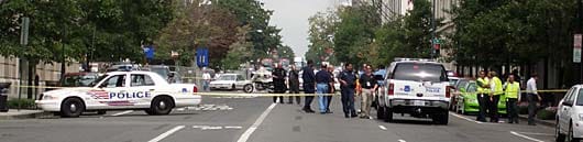 Police Cordon Off DC during Bomb Scare