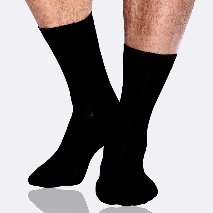 Men's black socks
