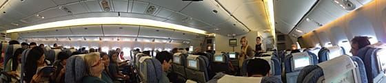 Flight to China